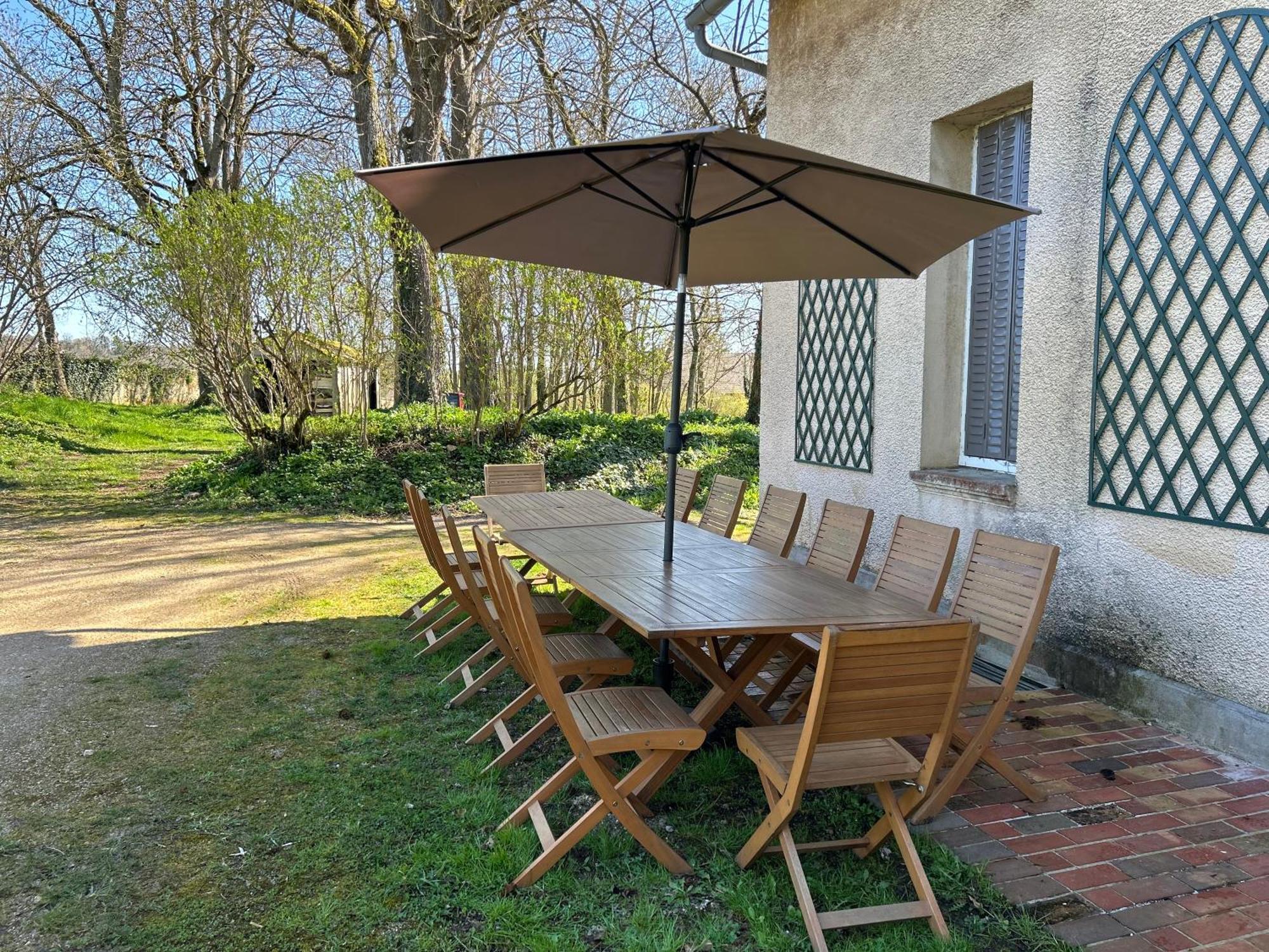 Coulanges-sur-Yonne Le Parcヴィラ エクステリア 写真
